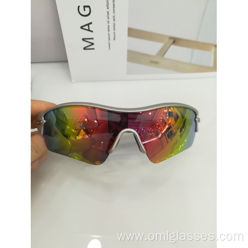 Lightweight Semi-Rimless Sunglasses For Men